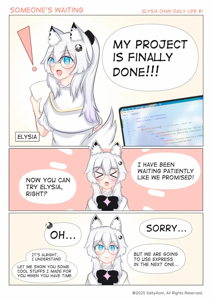 Elysia chan cover